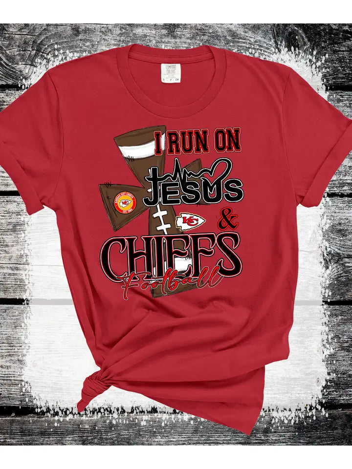 Jesus and Chiefs Football, Kansas City Football Fan Wear