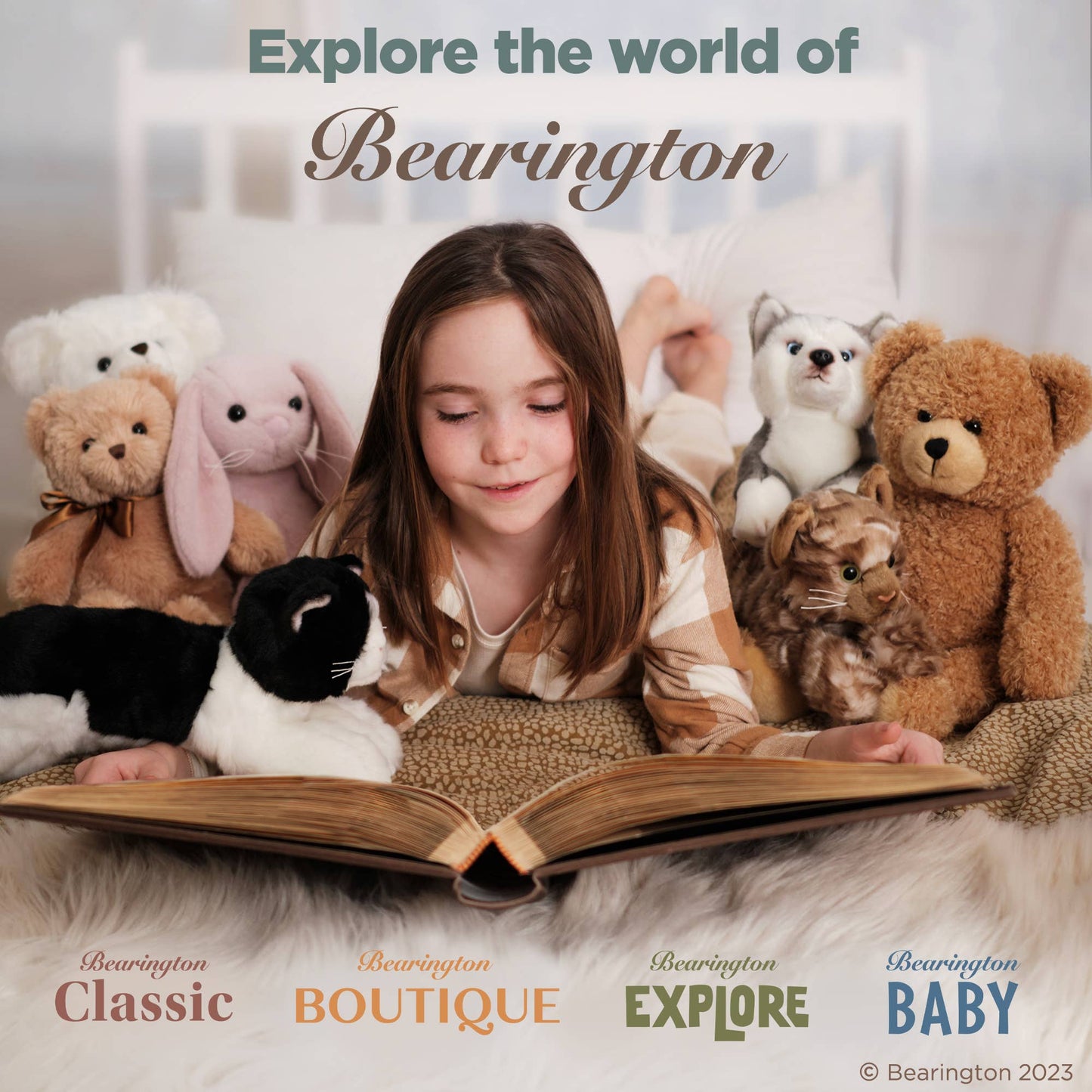 Huggy Ben the Brown Bear -  Bearington Collection