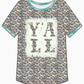 Y’all Leopard Graphic Tee