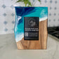 Acacia Live Edge Photo Frame, Ocean Resin Art, 4x6