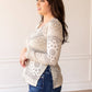 Run The Game Paisley Bandana Slit Side Top