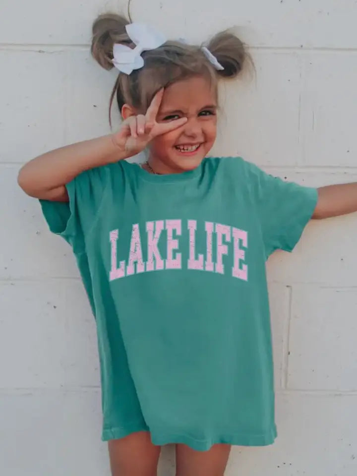 Lake Life Graphic Tee Youth Kids