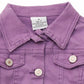 Kids Purple Fringe Denim Jackets