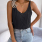 V-Neck Twist Cut-Out Knitted Tank Top