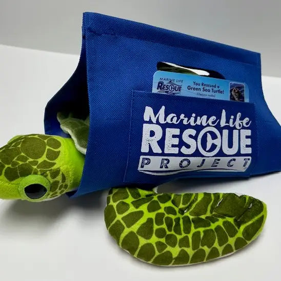 Marine Life Rescue Project Plush - Green Sea Turtle