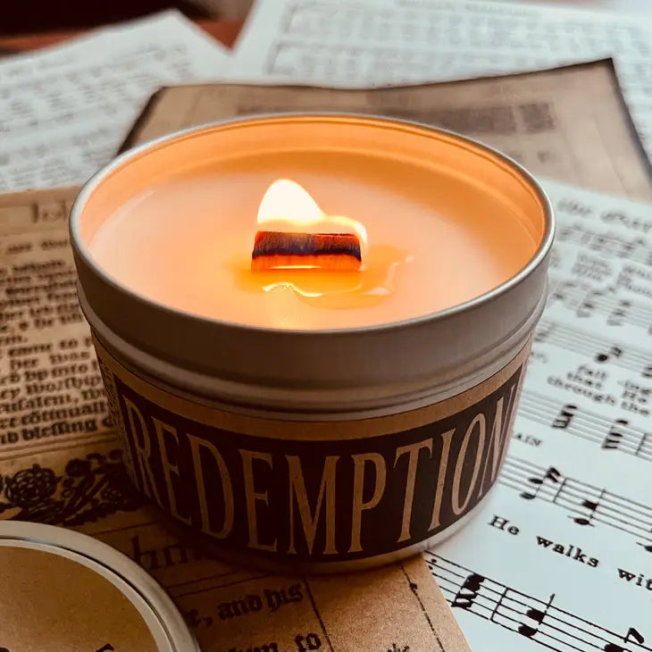 Redemption - Wooden Wick -Pure Soy Wax