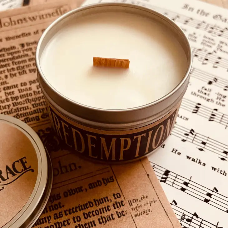 Redemption - Wooden Wick -Pure Soy Wax