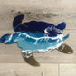 Sea Turtle Beach Resin Wall Art