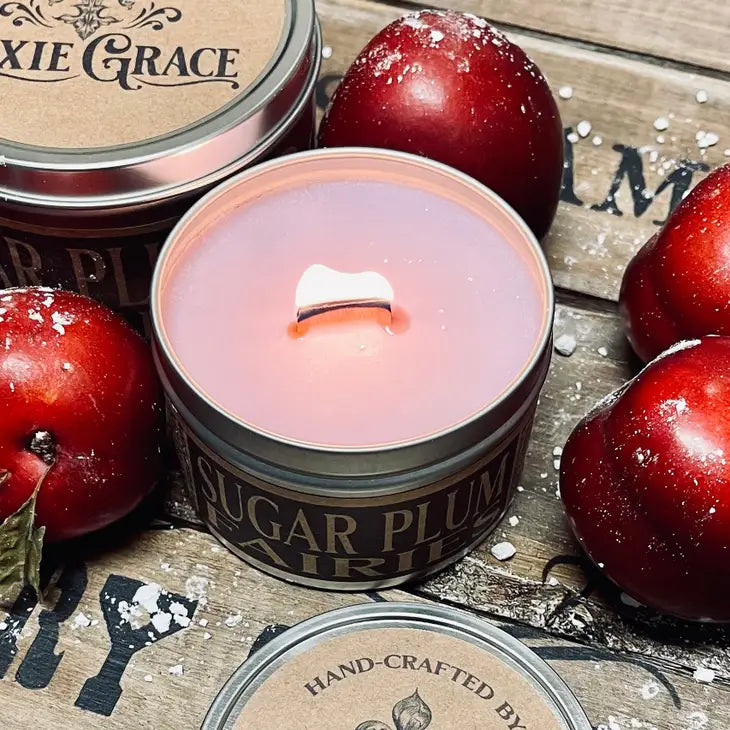 Sugar Plum Fairies - Wooden Wick Candle