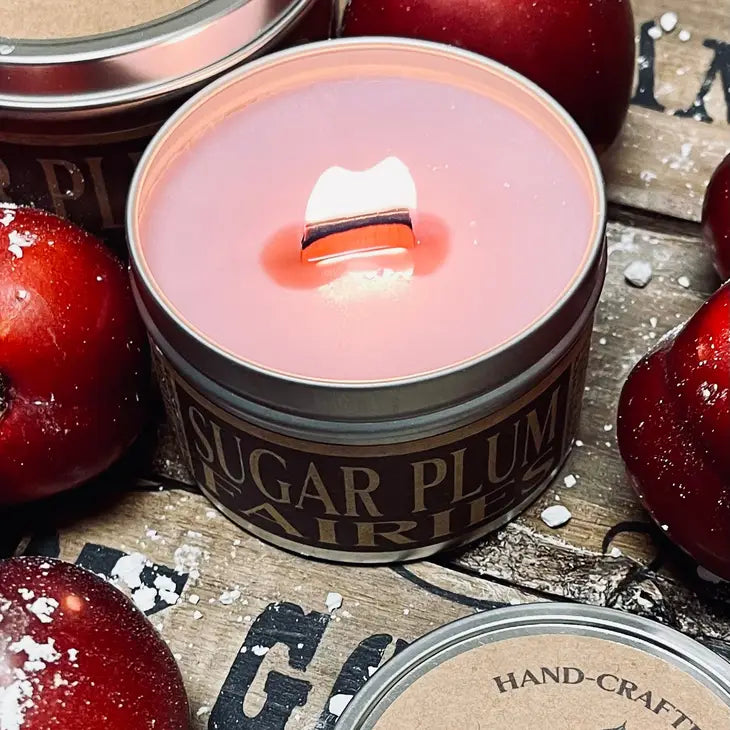 Sugar Plum Fairies - Wooden Wick Candle