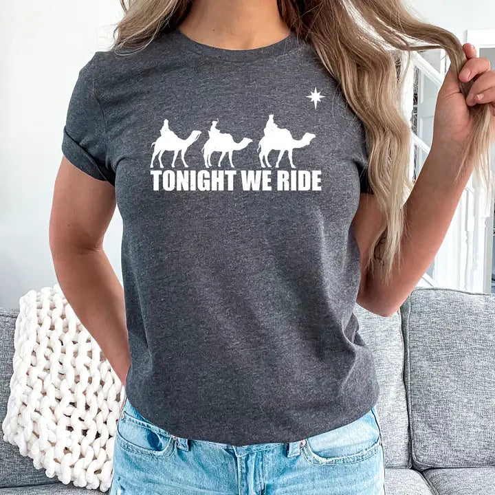 Tonight We Ride Three Kings Christmas T-Shirt