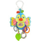 Soft Plush Stroller Toy - Developmental Toy and Baby Teether