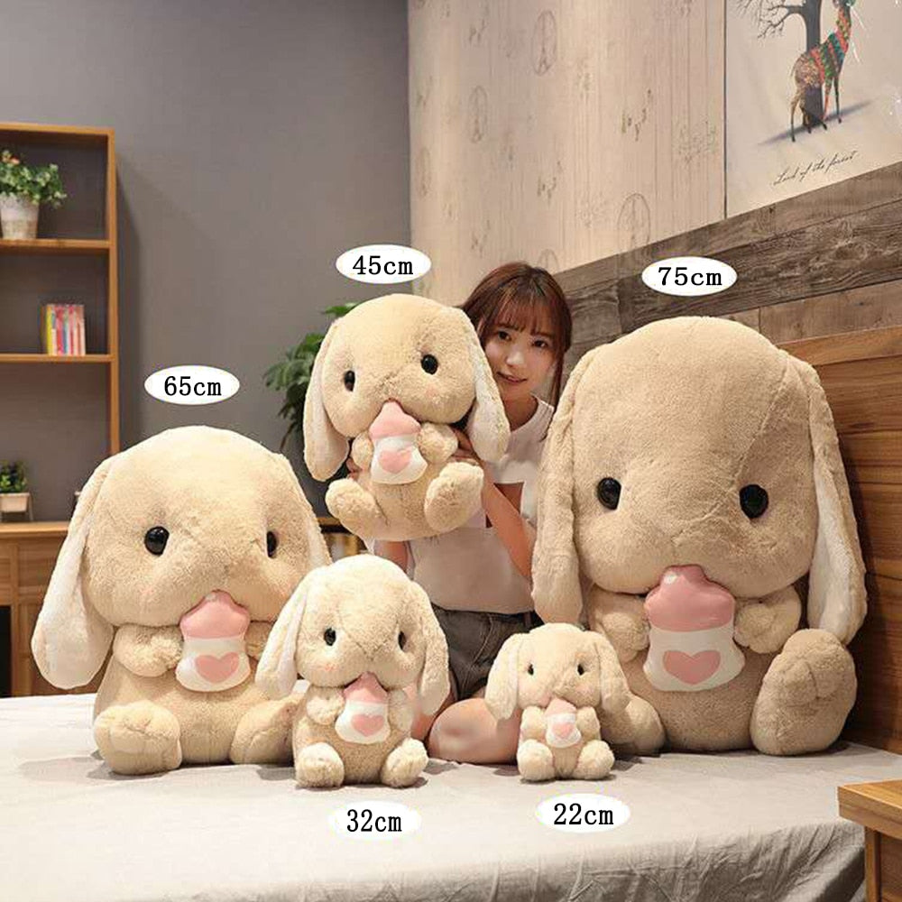 Cuddly Plush Bunnies - Available in 5 Varieties and 3 Sizes!