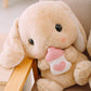 Cuddly Plush Bunnies - Available in 5 Varieties and 3 Sizes!