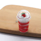 Boba Ice Cream Sundae Bubble Tea Drink Keychain