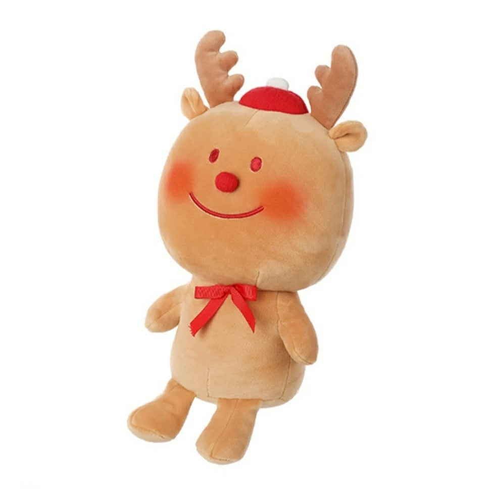 Christmas Plush - Soft Gingerbread Man, Tree, Gingerbread House, Wreath, Deer