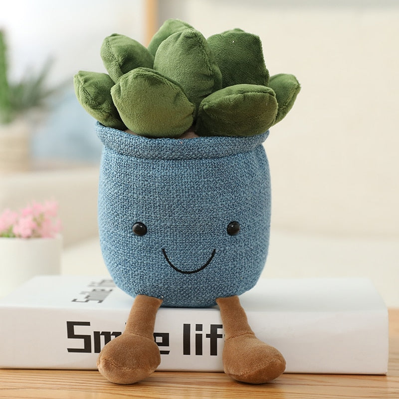 Potted Plush Plants - Bring a Touch of Nature into Your Home!