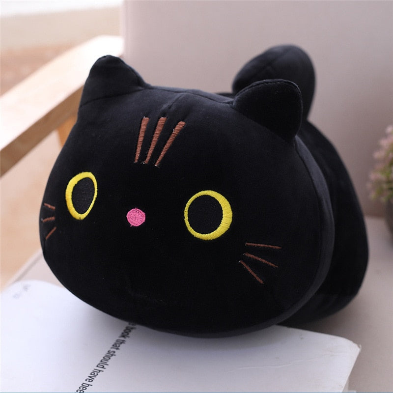 Cartoon Cat Plush Toy Pillow - Soft Toy Cute Animal