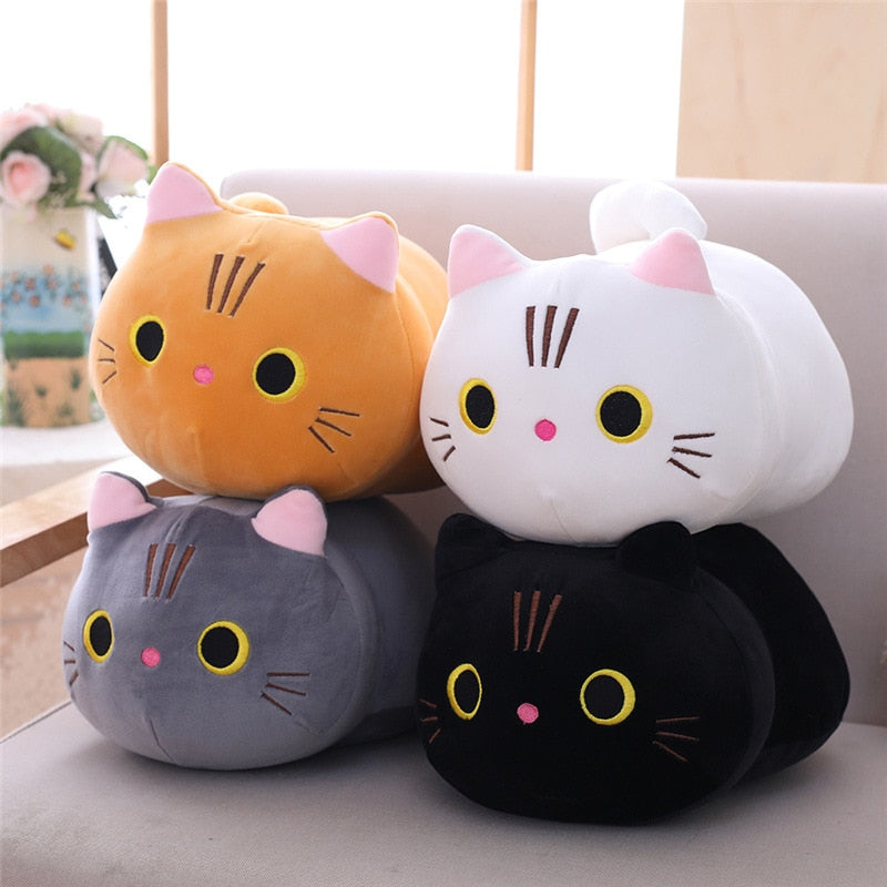 Cartoon Cat Plush Toy Pillow - Soft Toy Cute Animal