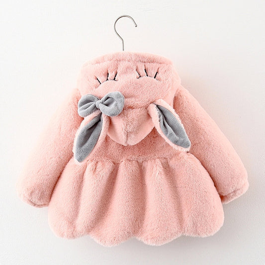 Bunny Ears Plush Jacket 9M-4T