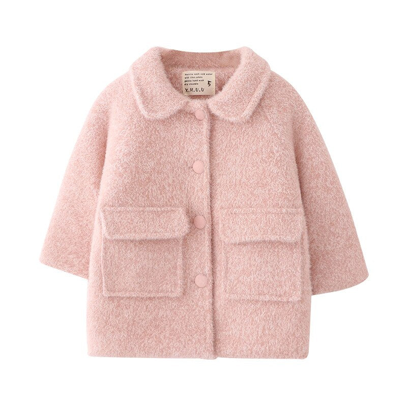 Classic Winter Coat Size 2T-7 Pink or Blue