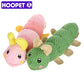 Caterpillar Dog Chew Squeak Toy