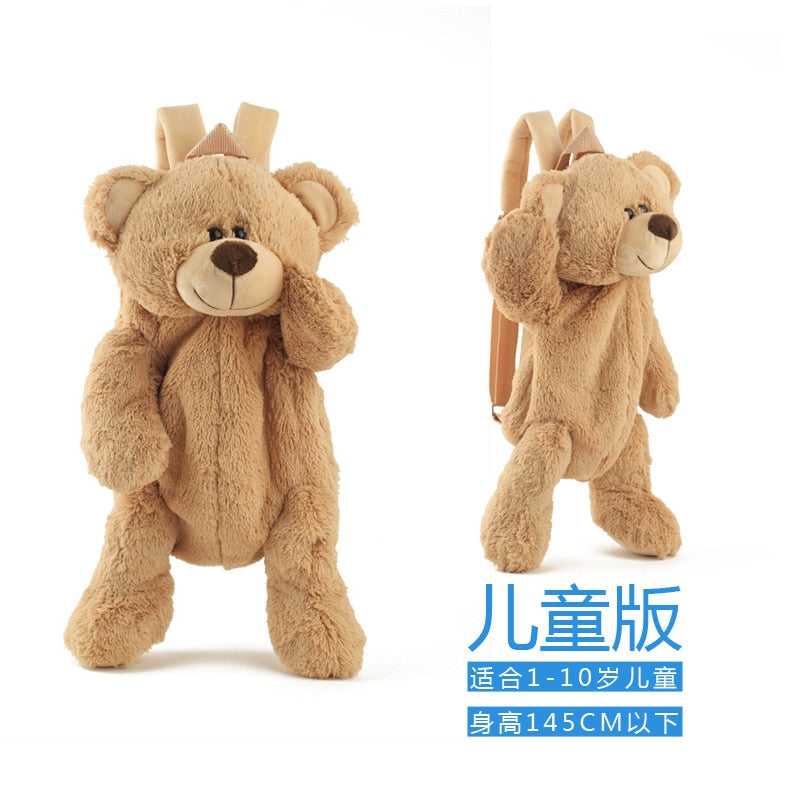 Teddy Bear and Friends Plush Backpack