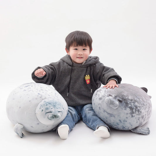 Plush Seal - Lifelike Marine Animal