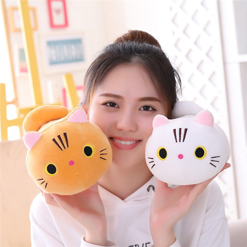 Cartoon Cat Plush Toy Pillow - Soft Toy Cute Animal