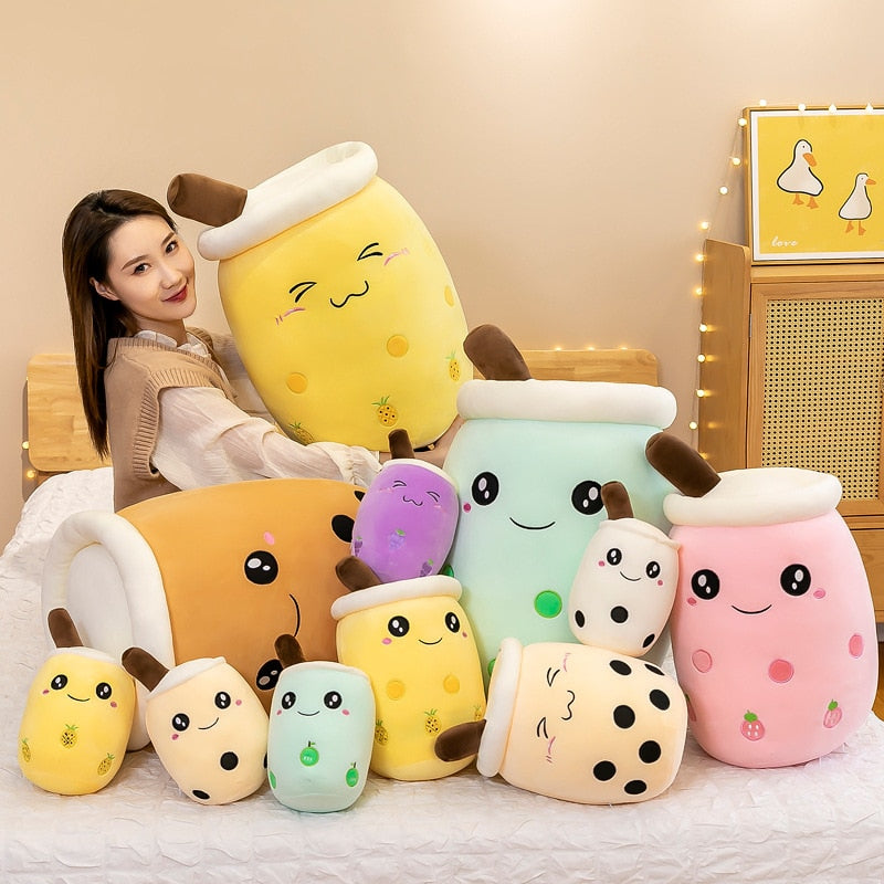 Plush Boba/Bubble Tea - The Perfect Companion for Bubble Tea Lovers!