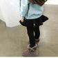 Girls Attached Skirt-Leggings- Sizes 2-10 High Quality Children Clothing Various Colors