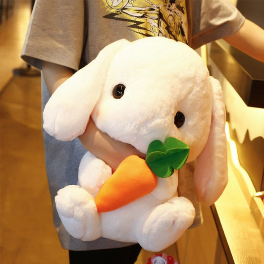 SnuggleBunny Plush – Ultra-Soft Cuddle Rabbit | Clover, Carrot, Strawberry, Bottle & Star