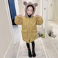 Bear Hooded Coat - Children's Sizes 4T-12