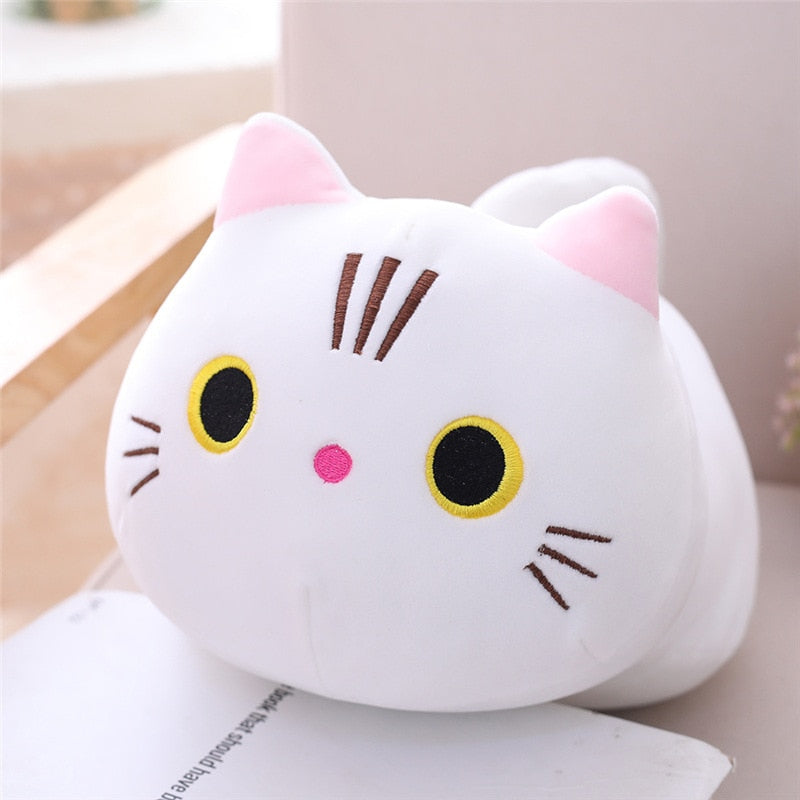 Cartoon Cat Plush Toy Pillow - Soft Toy Cute Animal