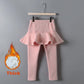 Girls Attached Skirt-Leggings- Sizes 2-10 High Quality Children Clothing Various Colors