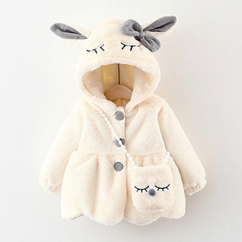 Bunny Ears Plush Jacket 9M-4T