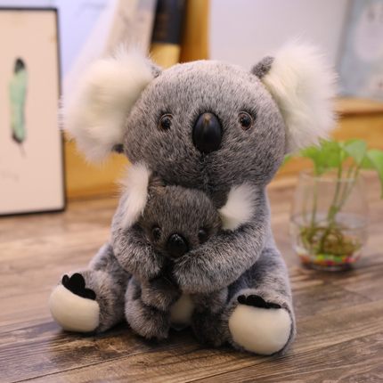 Cuddly Koala Bear and Baby Plush