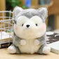 Wildlife Friends Plush Panda or Husky Wolf