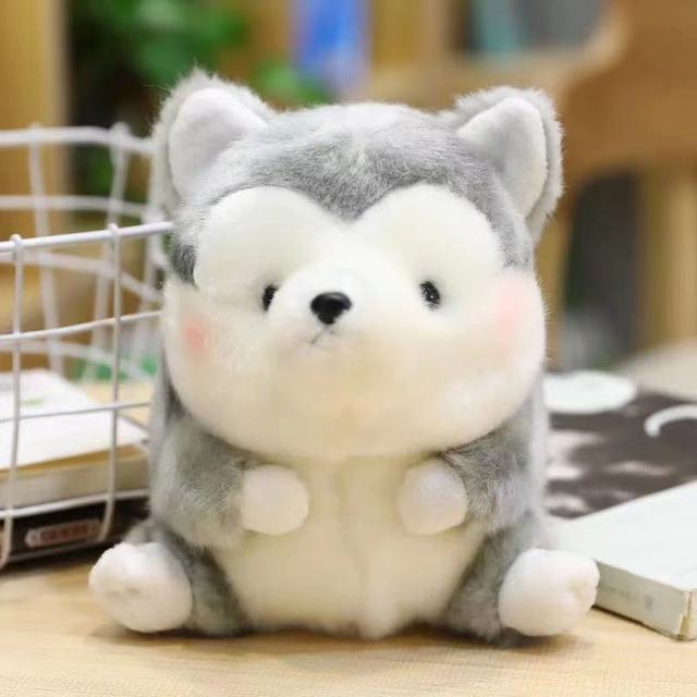 Wildlife Friends Plush Panda or Husky Wolf