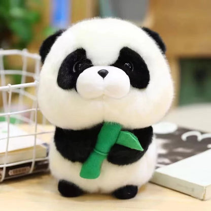Wildlife Friends Plush Panda or Husky Wolf