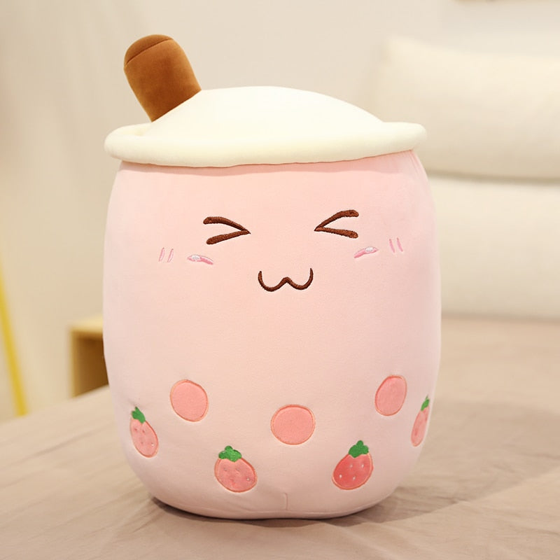 Boba Bubble Tea Plush in Various Styles, Colors and Sizes