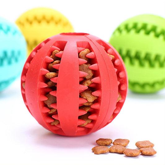 Dog Chew Toy Interactive Rubber Balls