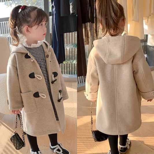 Girls Wool Coat and Leggings Sizes 2T-8