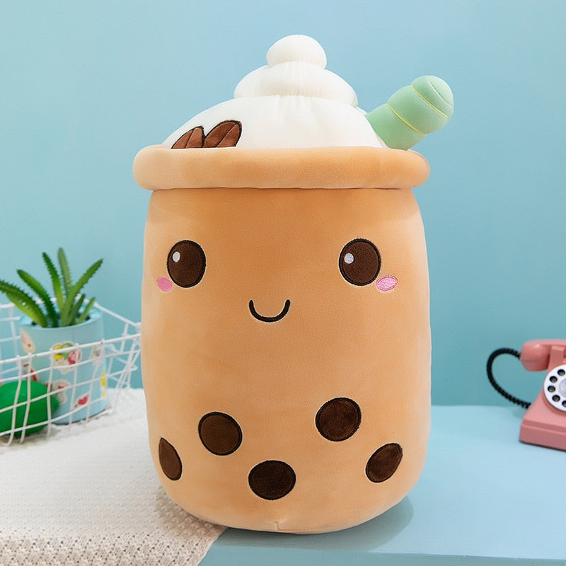 Boba Bubble Tea Soft Plush Toy