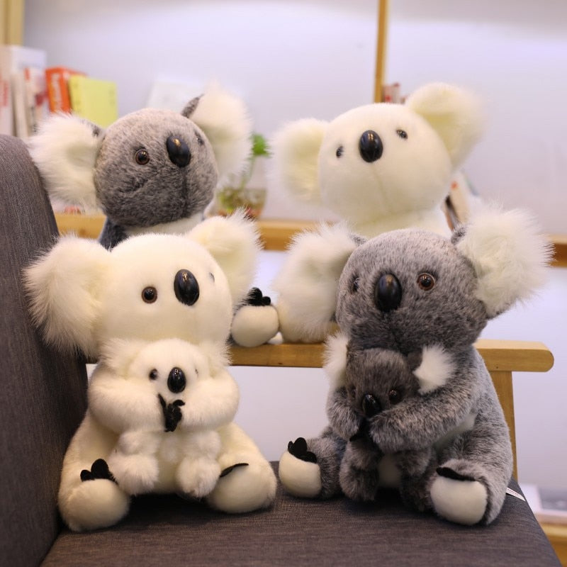 Cuddly Koala Bear and Baby Plush