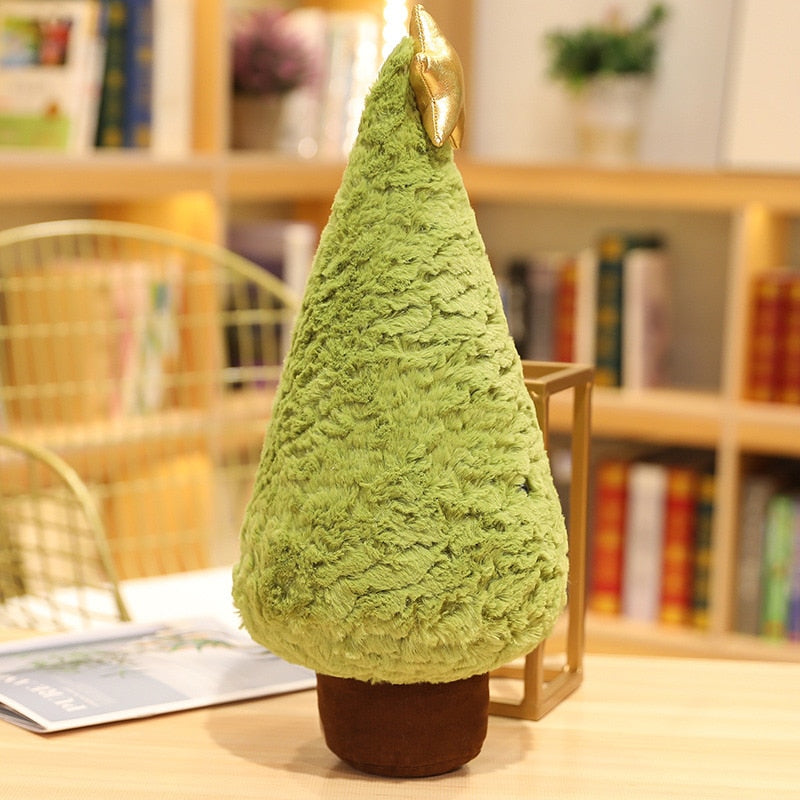 Christmas Tree Soft Plush Toy - Cute Christmas Decoration (4 Sizes)