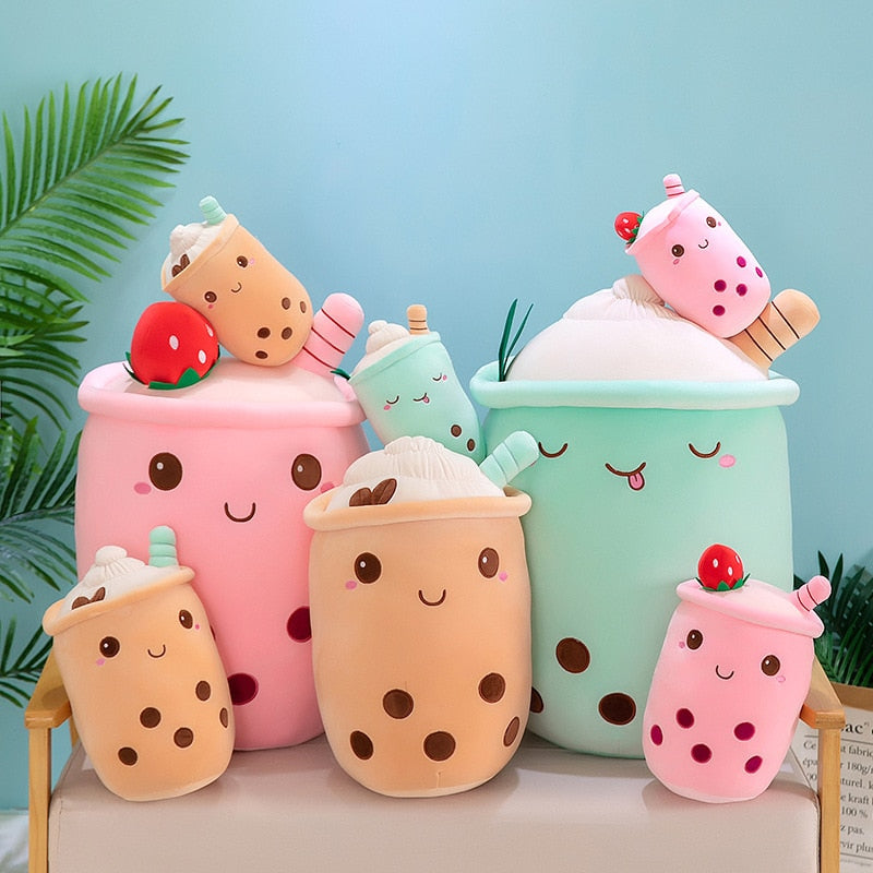 Boba Bubble Tea Soft Plush Toy