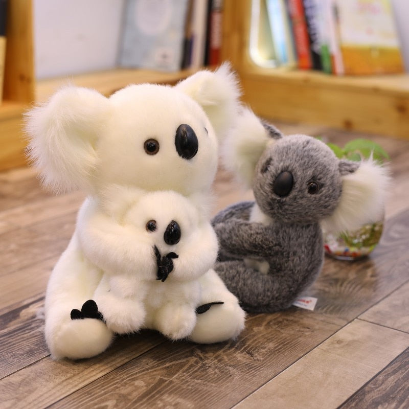 Cuddly Koala Bear and Baby Plush