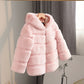 Girls Faux Fur Coat Size 2T-10