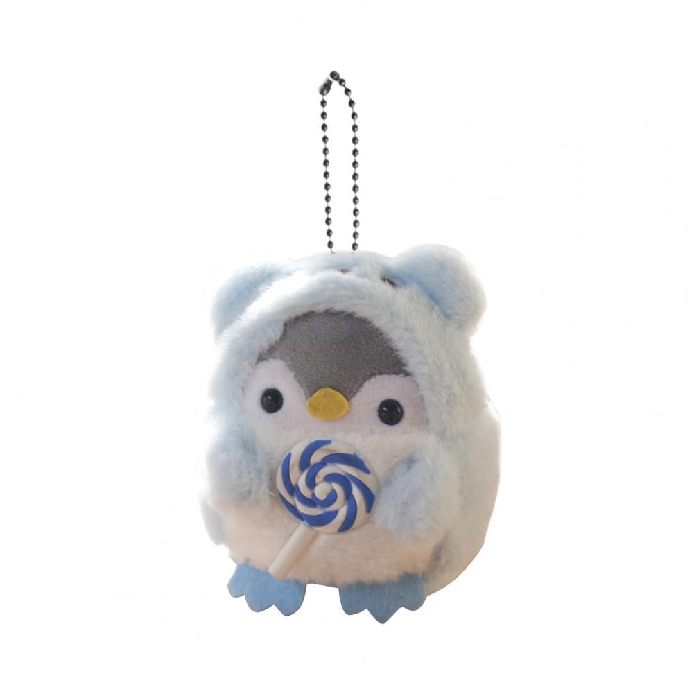 Lollipop Penguin Plush Keychain